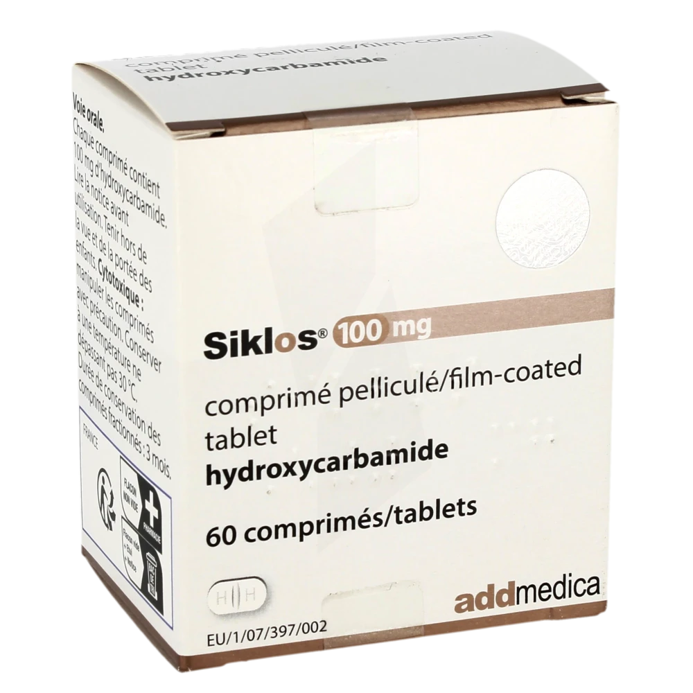 Siklos 100 Mg, Comprimé Pelliculé Sécable