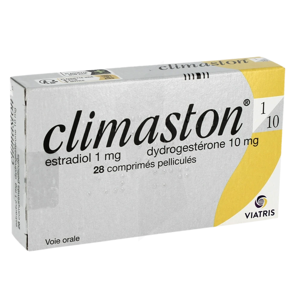 Climaston 1 Mg/10 Mg, Comprimé Pelliculé