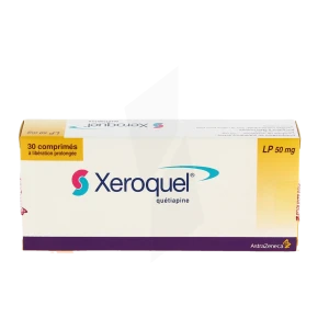 Xeroquel Lp 50 Mg, Comprimé à Libération Prolongée
