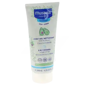 Mustela Bébé Enfant Gel Nettoyant 2 En 1 à L'avocat Bio T/200ml à Bègles