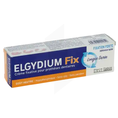 Elgydium Fix Cr AdhÉsive Fixation Forte T/45g à Pessac