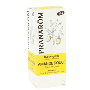 Pranarôm Huile Végétale Bio Amande Douce Fl/50ml