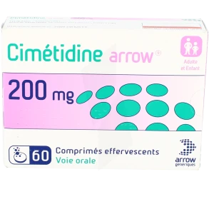 Cimetidine Arrow 200 Mg, Comprimé Effervescent