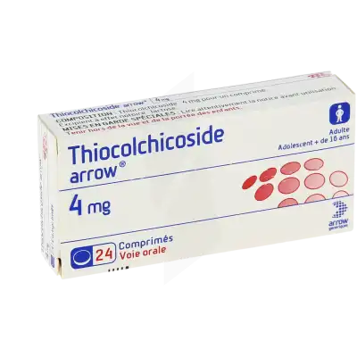 Thiocolchicoside Arrow 4 Mg, Comprimé à  JOUÉ-LÈS-TOURS