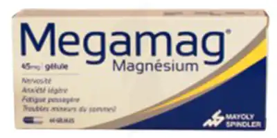 Megamag 45 Mg, Gélule à PARIS