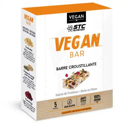 Stc Nutrition Vegan Barre - Peanuts, Seeds & Cranberry à JOINVILLE-LE-PONT
