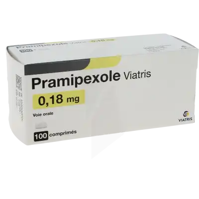 PRAMIPEXOLE VIATRIS 0,18 mg, comprimé