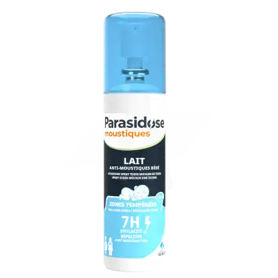 Parasidose Lait Anti-moustiques Bébé Spray/100ml à FLEURANCE