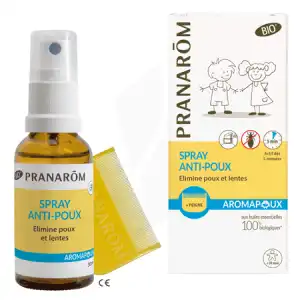 Pranarôm Aromapoux Bio Spray Anti-poux 30ml+peigne à ESSEY LES NANCY