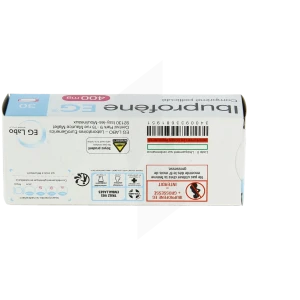 Ibuprofene Eg 400 Mg, Comprimé Pelliculé