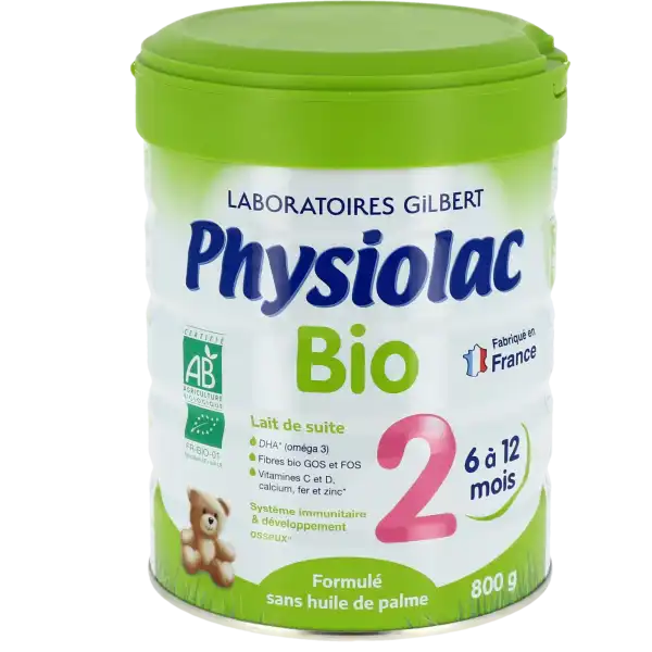 Physiolac Bio 2 Lait Pdre B/800g