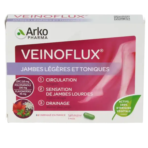 Veinoflux Gélules Circulation B/30