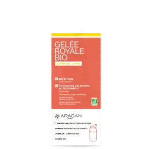 Aragan Gelée Royale Bio 15000 Mg Gelée Fl Pompe Airless/18g à PERONNE