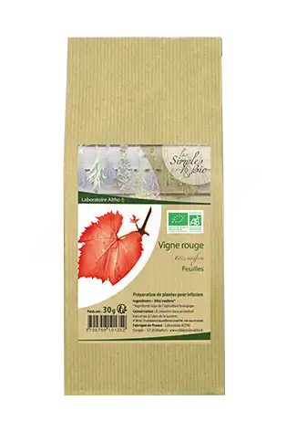 Laboratoire Altho Vigne Rouge Bio, Plante Sèche, Feuille (extra) 30g