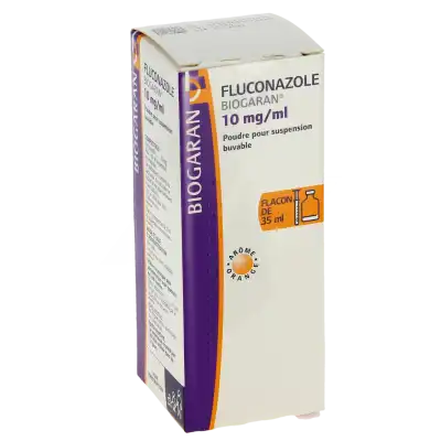 FLUCONAZOLE BIOGARAN 10 mg/ml, poudre pour suspension buvable