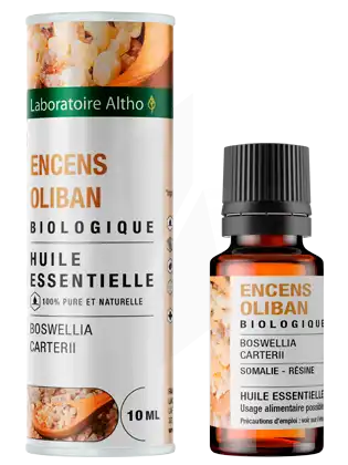 Laboratoire Altho Huile Essentielle Encens Oliban Bio 10ml