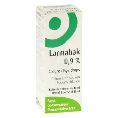 Larmabak 0,9 Pour Cent, Collyre à CUISERY