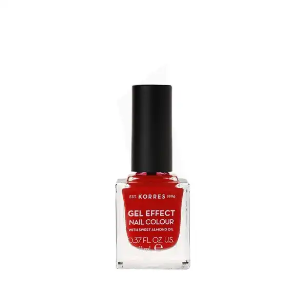 Korres Huile D'amande Douce Vernis à Ongles N°53 Royal Red 11ml