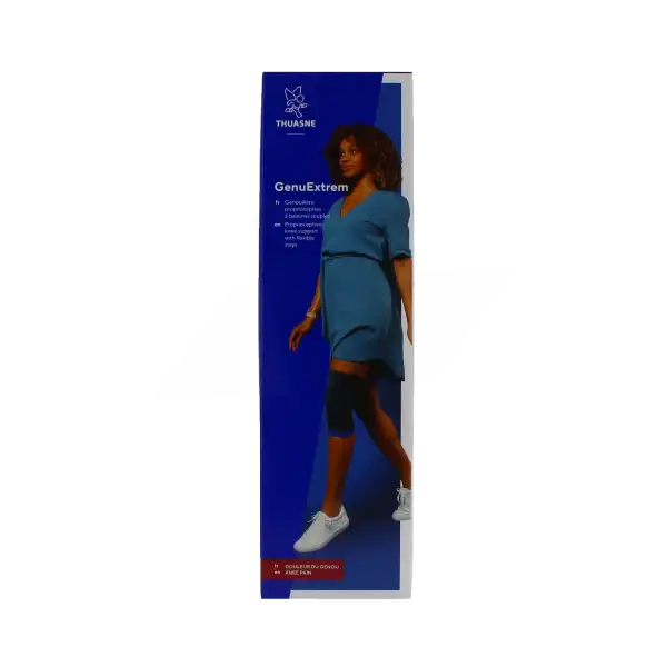 Thuasne Genu Extrem V2 Genouillère Rotulienne Gris Taille 2