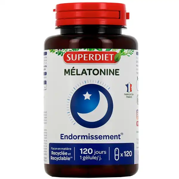 Superdiet Curcuma Curcumine Piperine Bio Gélules B/45