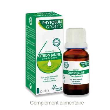 Acheter Phytosun Arôms Huiles essentielles Citron jaune 10 ml à Toulon