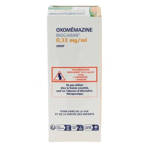 Oxomemazine Biogaran 0,33 Mg/ml, Sirop