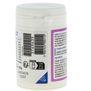 Ergymag Magnésium Vitamines B Gélules Boîte De 45