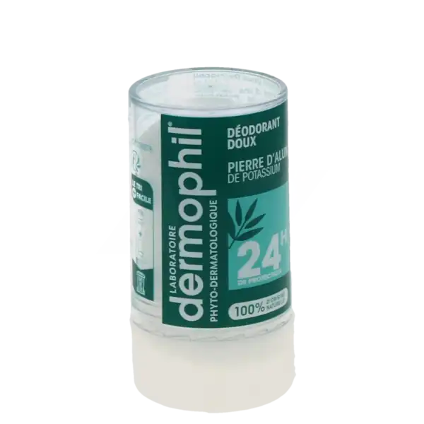 Dermophil Indien Déodorant Doux Pierre D'alun 115g
