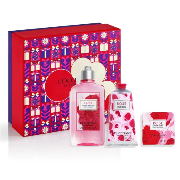 L'occitane Rose Coffret Bain