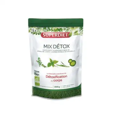 Superdiet Mix Bio Poudre Detox Pot/200g à SEYNOD