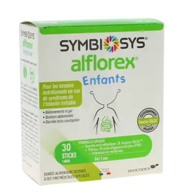 Alflorex Enfant Symbiosys Poudre 30 Sticks à SAINT-ROMAIN-DE-COLBOSC