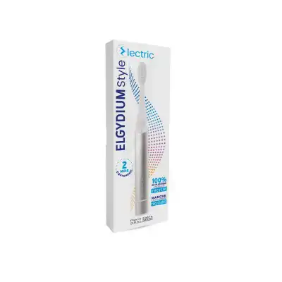 Elgydium Style Recyclée Brosse à Dents Electrique Silver à SAINT-MEDARD-EN-JALLES
