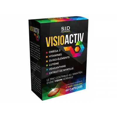 Sid Nutrition Santé Tonique Visioactiv Caps B/60 à VANNES