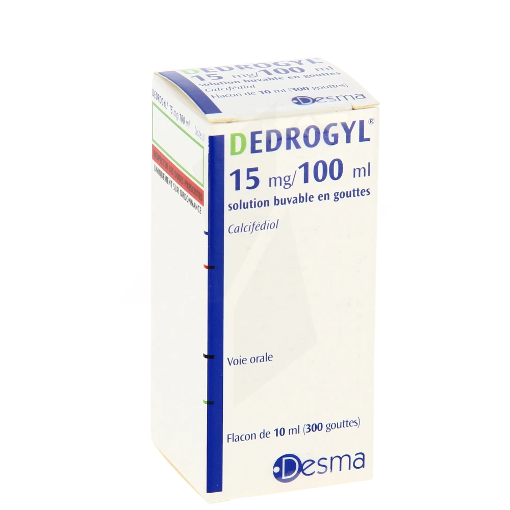 Dedrogyl 15 Mg/100 Ml, Solution Buvable En Gouttes