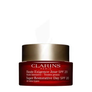 Clarins Multi-intensive Jour, Crème Lift Redensifiante Illuminatrice Spf20 Toutes Peaux 50ml
