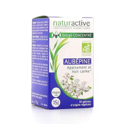 Naturactive Phytotherapie AubÉpine Bio GÉl Pilulier/30 à Mérignac