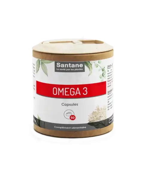 Santane Omega 3 Gélules De Poudre De Plantes B/60