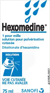 Hexomedine 1 Pour Mille, Solution Pour Pulvérisation Cutanée En Flacon Pressurisé à Fargues-  Saint Hilaire