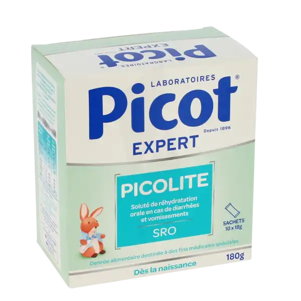 Picolite Poudre Pour Solution Buvable Réhydratation 10 Sachets-dose/18g