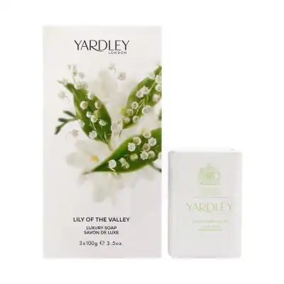 Yardley Lily Of The Valley Coffret 3 Savons 100 G à Nice