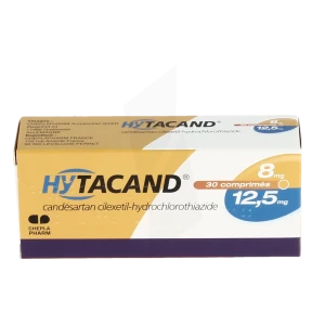 Hytacand 8 Mg/12,5 Mg, Comprimé