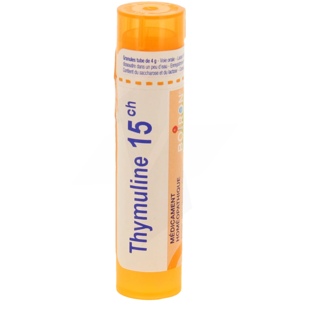 Boiron Thymuline 15ch Granules Tube De 4g