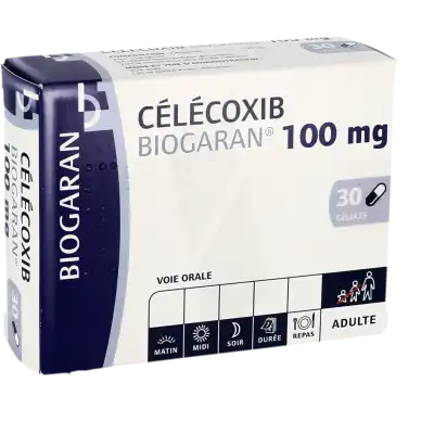 Celecoxib Biogaran 100 Mg, Gélule à TOULON