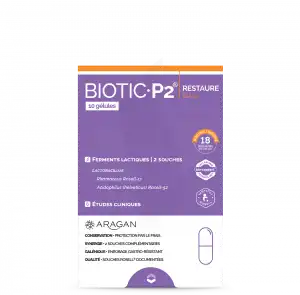 Aragan Biotic P2 Restaure Gélules B/10 à LE PIAN MEDOC
