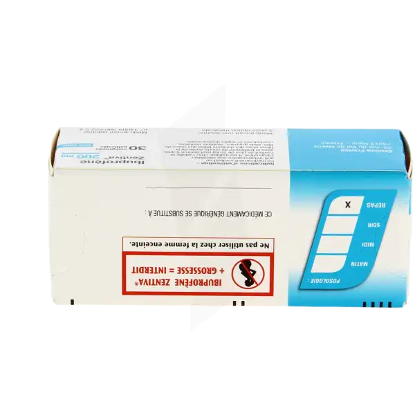 Ibuprofene Zentiva 200 Mg, Comprimé Pelliculé