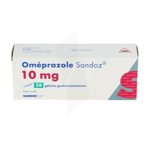 Omeprazole Sandoz 10 Mg, Gélule Gastro-résistante