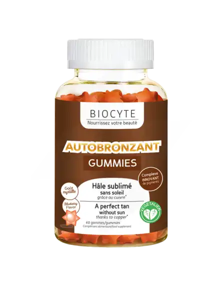 Biocyte Autobronzant Gummies B/60