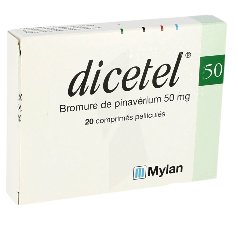 Dicetel 50 Mg, Comprimé Pelliculé