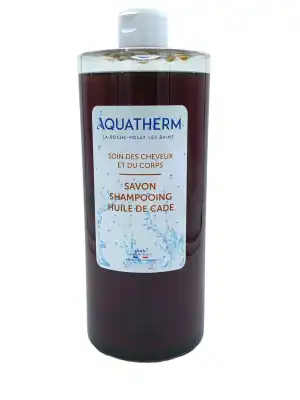 Aquatherm Savon Shampooing Huile De Cade - 1000ml à La Roche-Posay