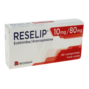 Reselip 10 Mg/80 Mg, Comprimé